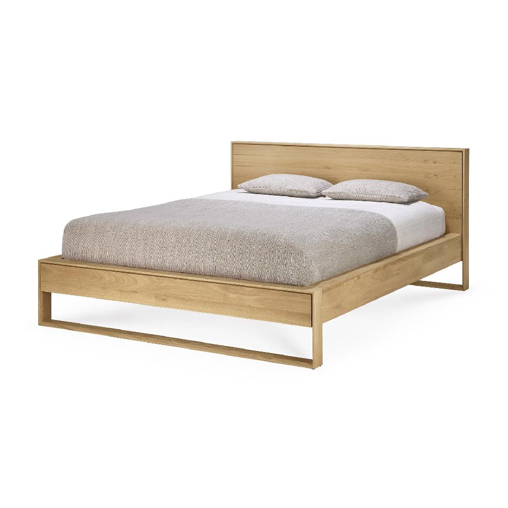 Be Home Nordic II Solid Oak Bed King