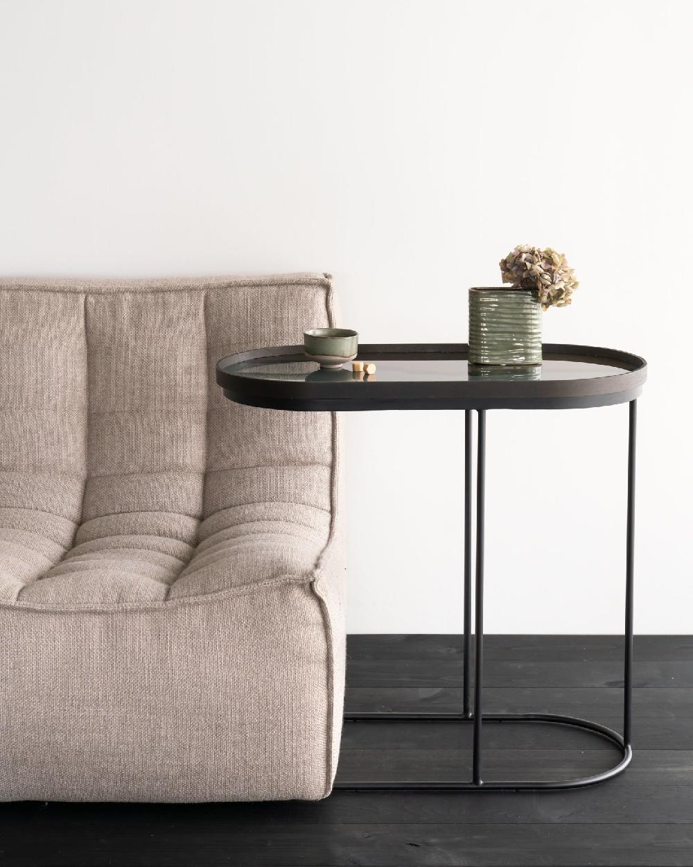 Be Home Oblong Tray Side Table (Tray Not Included)