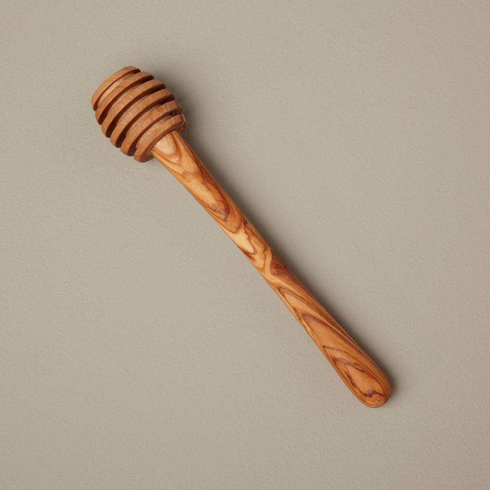 be home Olive Wood Honey Dip Long