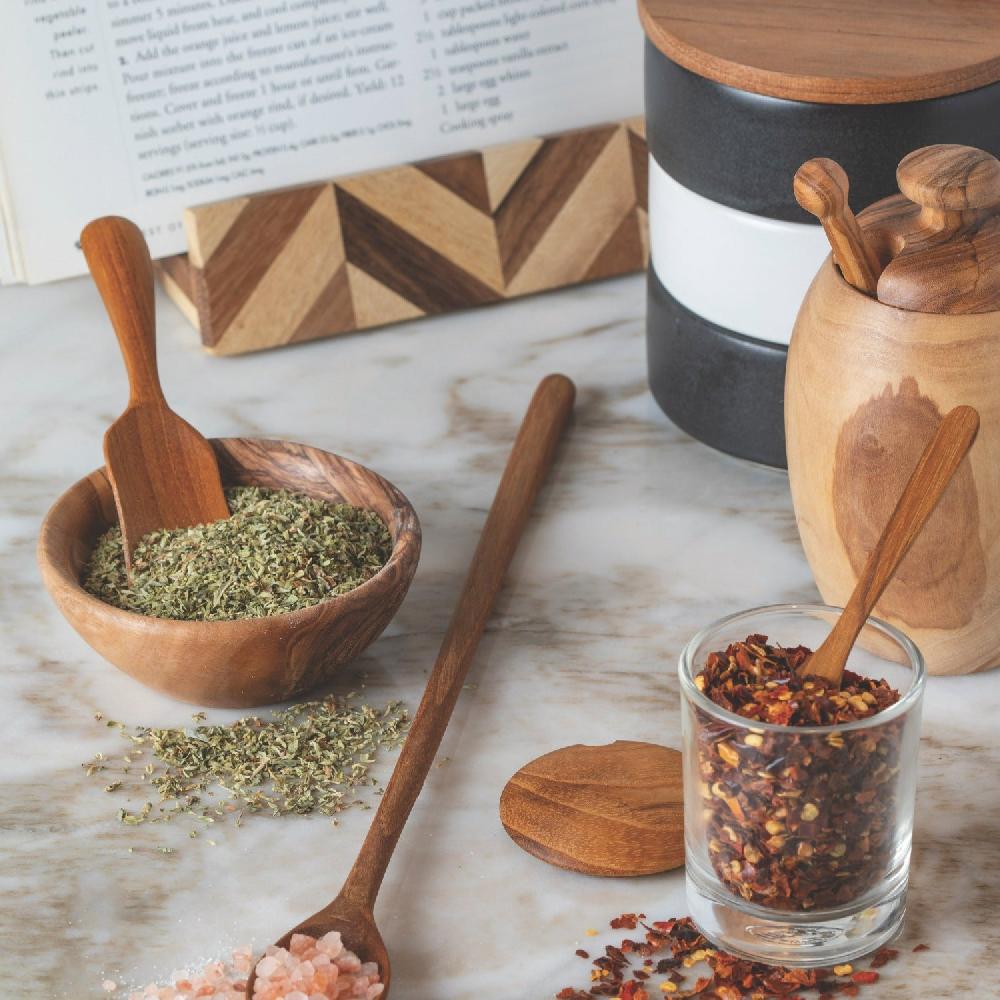 Be Home Olive Wood Pinch Bowl