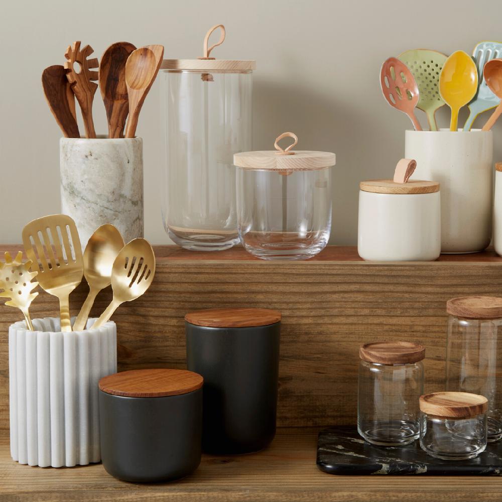 Be Home Olive Wood Pointed Baking Spoon