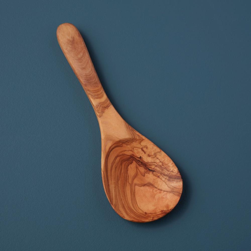 be home Olive Wood Serving Spoon