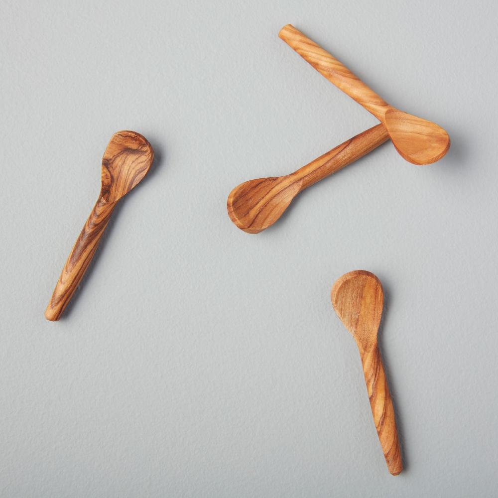 be home Olive Wood Spoons XS Set of 4