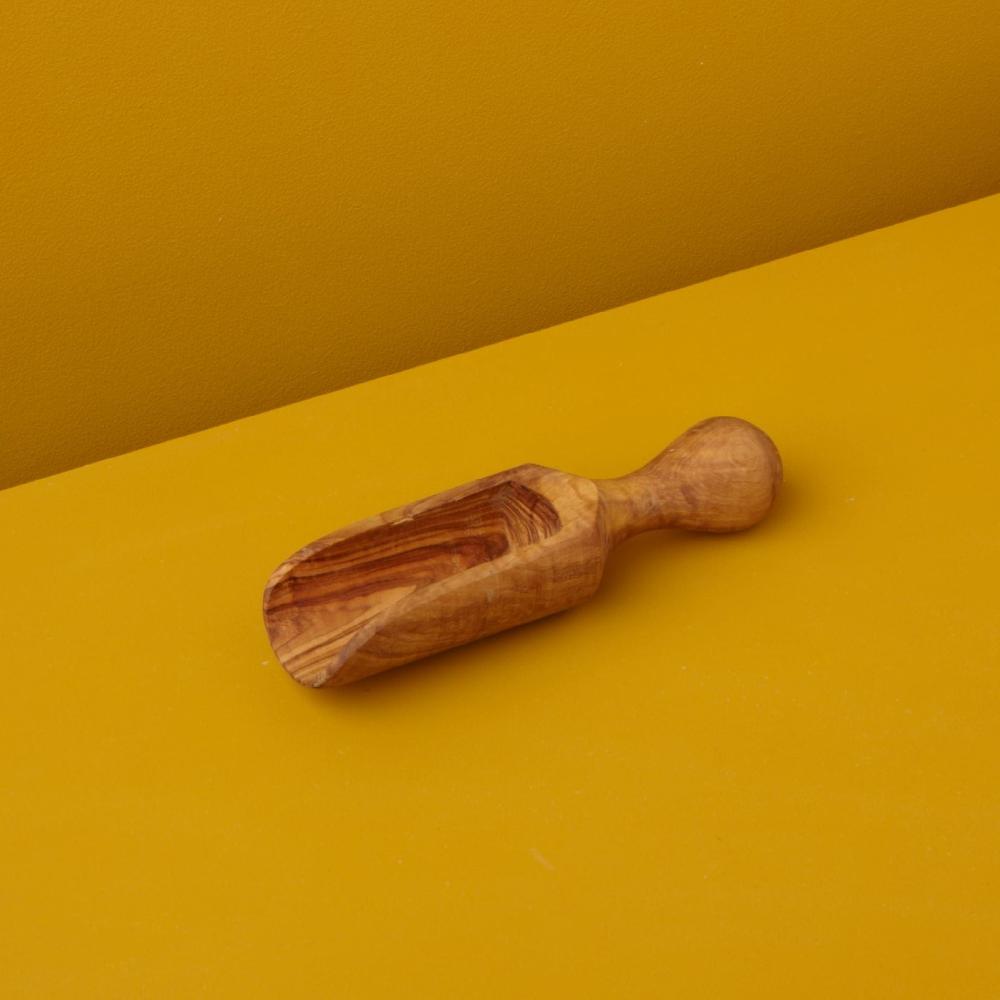 be home Olive Wood Tea Scoop