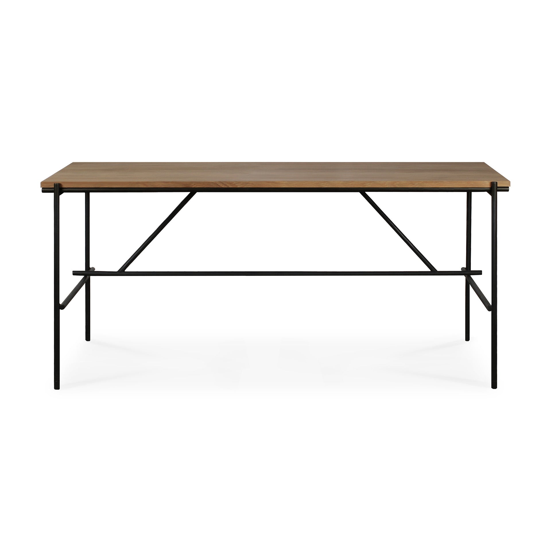 Be Home Oscar Solid Teak Desk 63"
