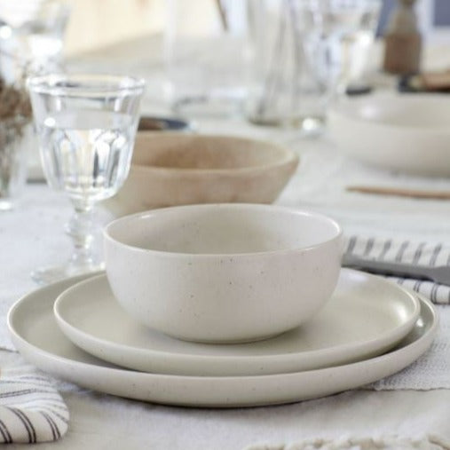 Be Home Pacifica Dinner Plate Vanilla Set Of 6
