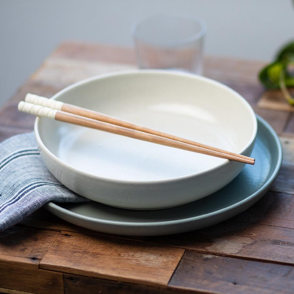 Be Home Pacifica Pasta Bowl Vanilla Set Of 6