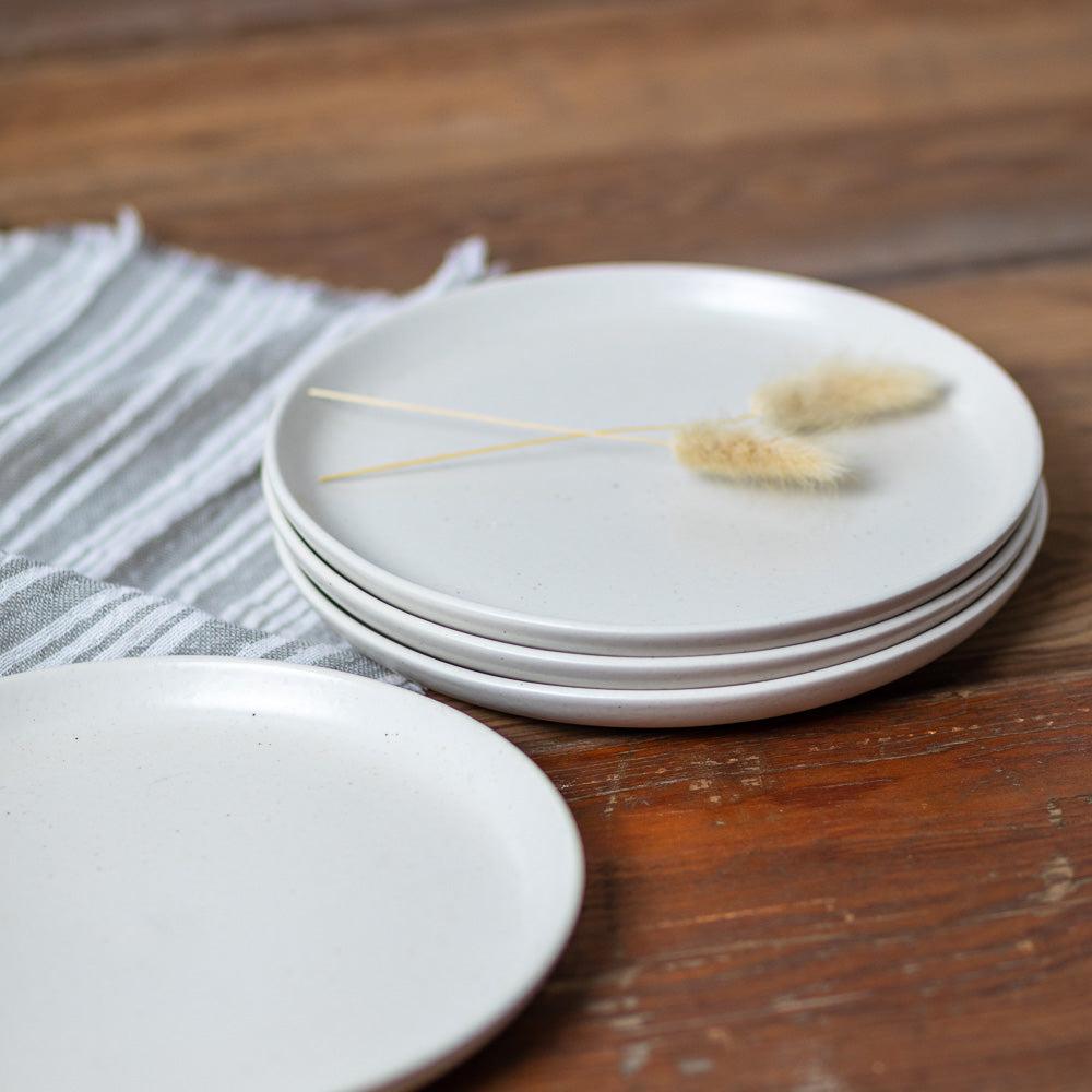 be home Pacifica Side Plate Vanilla Set of 4