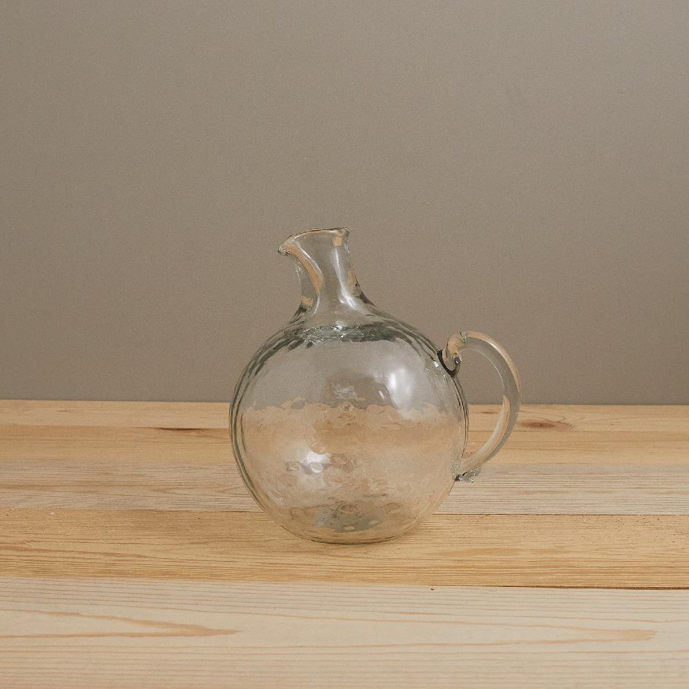be home Pebble Glass Globe Pitcher