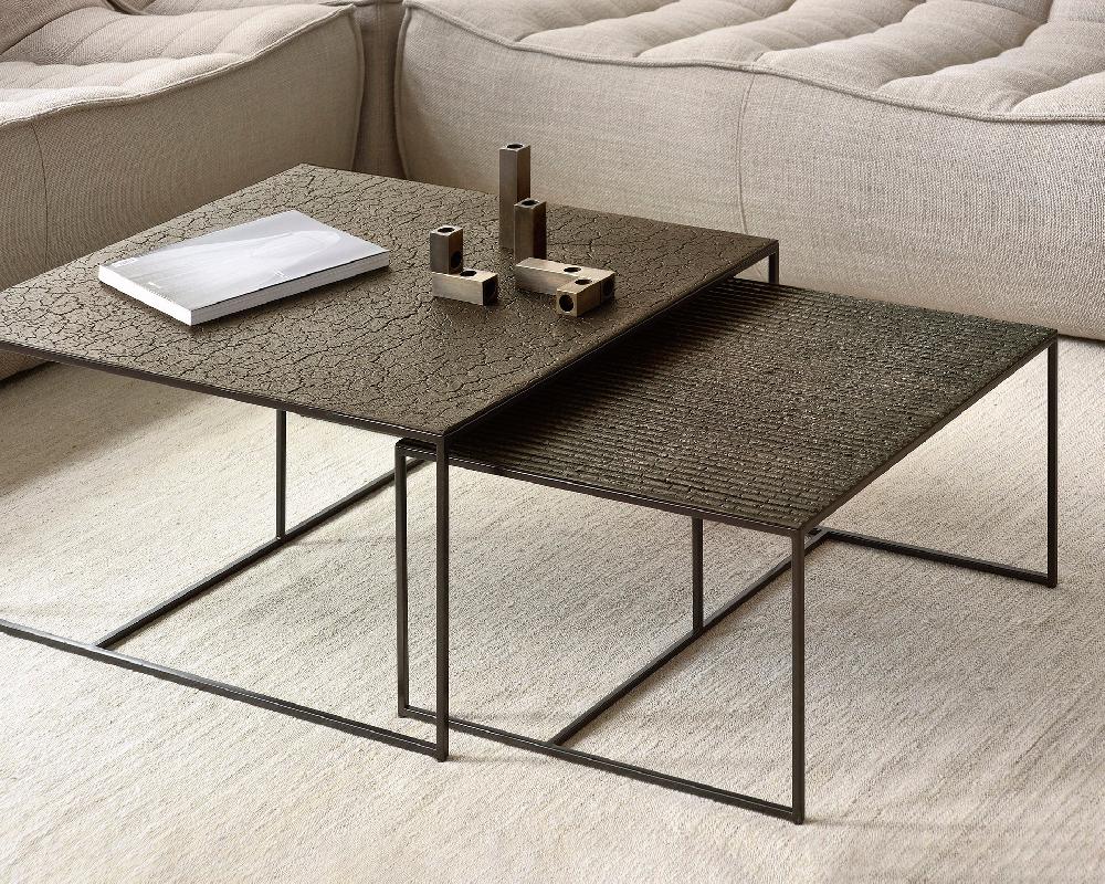 Be Home Pentagon Nesting Coffee Table Set Of 2