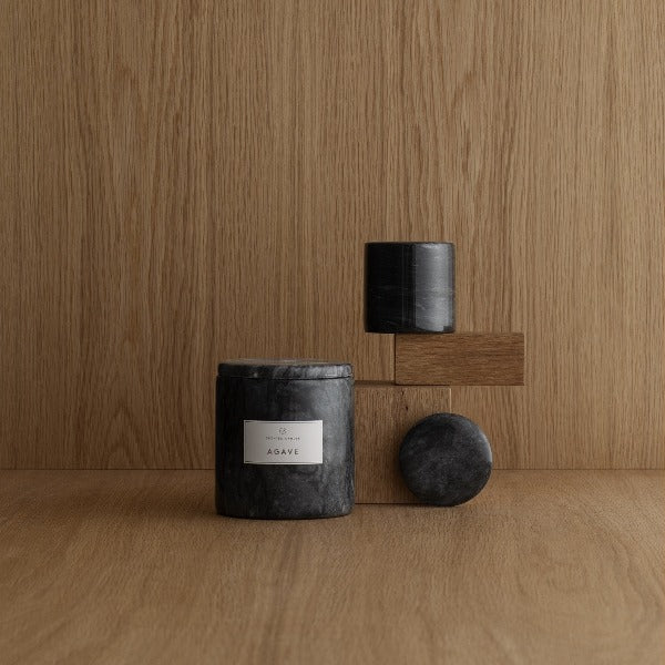 Be Home Pesa Marble Candle Agave