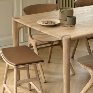 be home Pi Dining Table Oak Rectangular