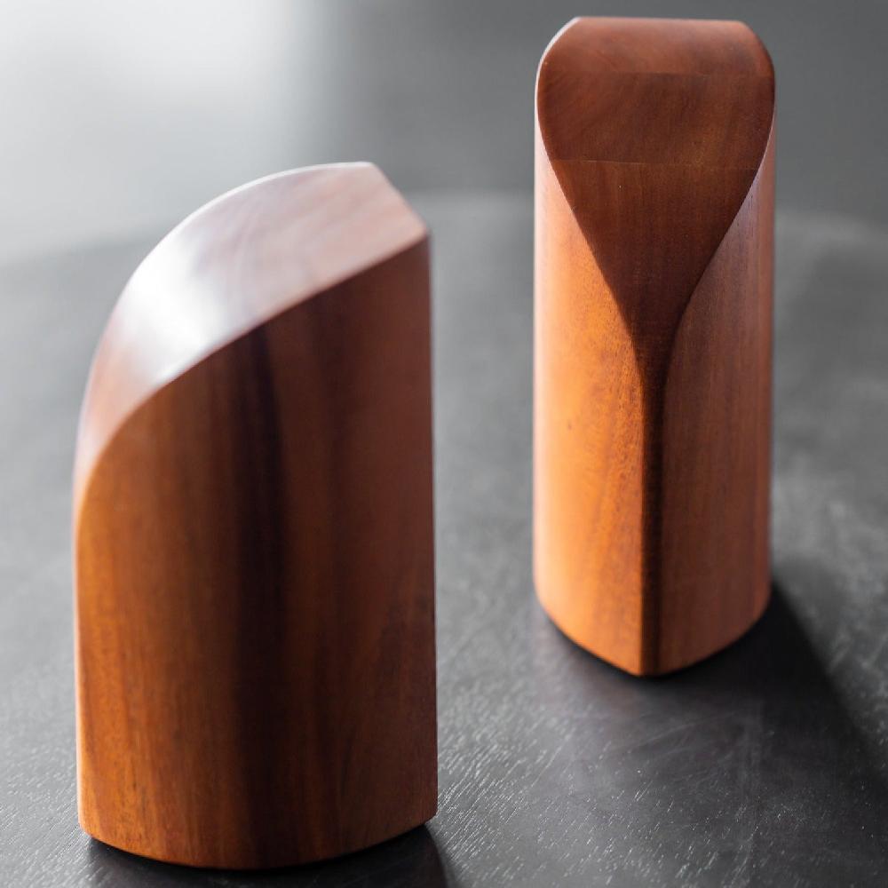 Be Home Pi Mahogany Bookends Set Of 2