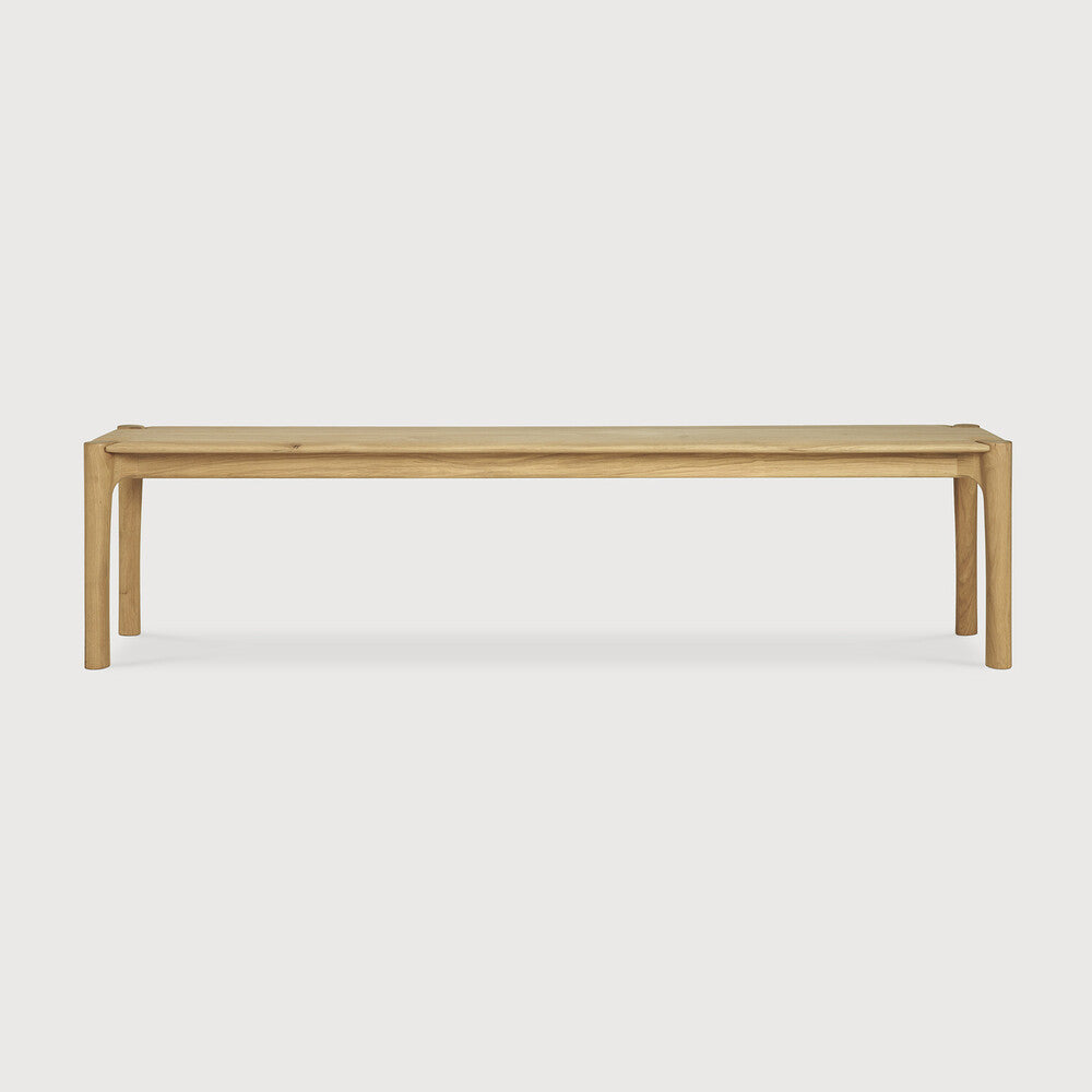 be home PI Solid Oak Bench 73"