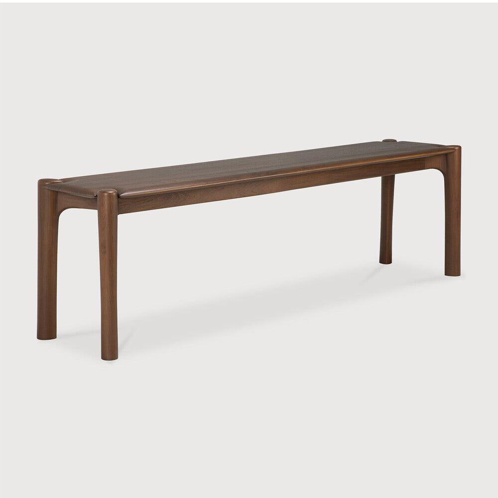 be home PI Solid Teak Bench 65"