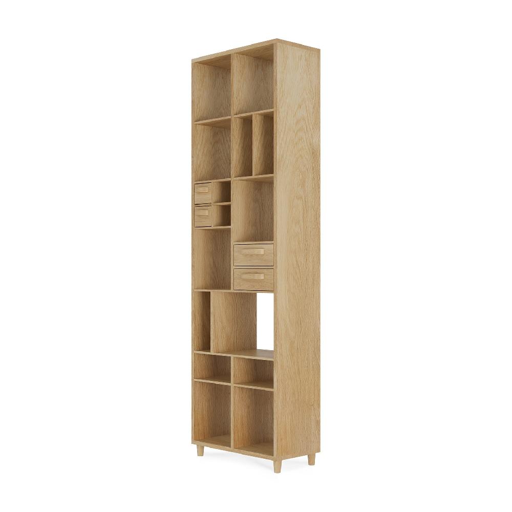 Be Home Pirouette Solid Oak Rack