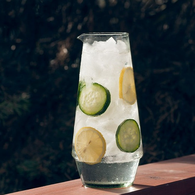 Be Home Premium Recycled Glass Carafe