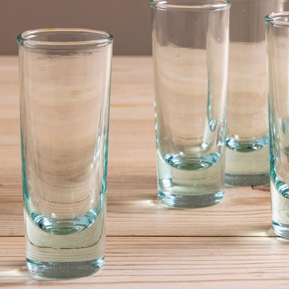 Be Home Premium Recycled Glass Shot Glass Set Of 4