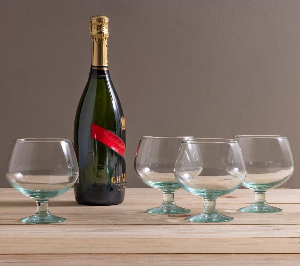 Be Home Premium Recycled Goblet Set Of 4