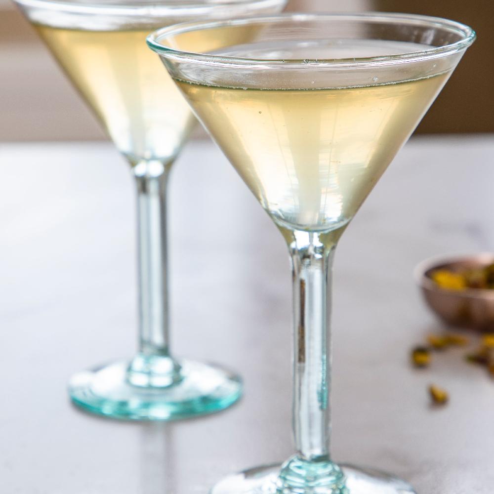 Be Home Premium Recycled Martini Glass Set Of 4