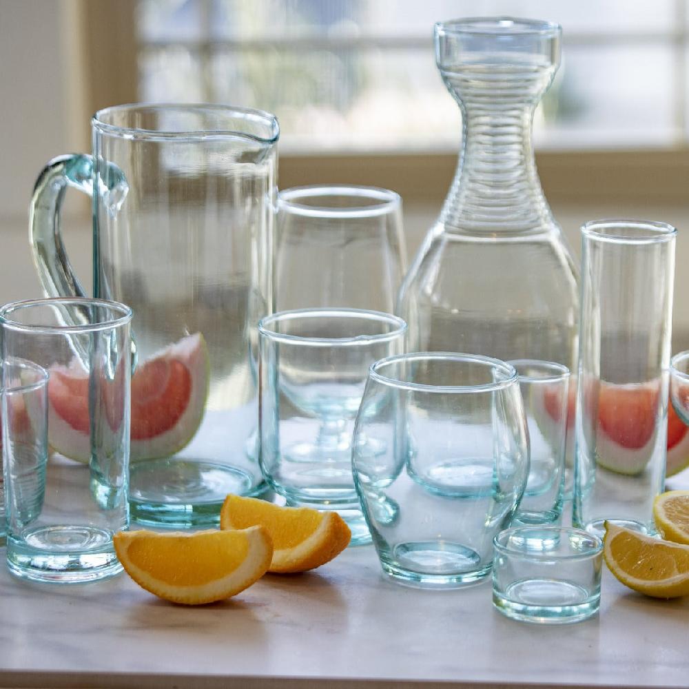 Be Home Premium Recycled Ripple Carafe