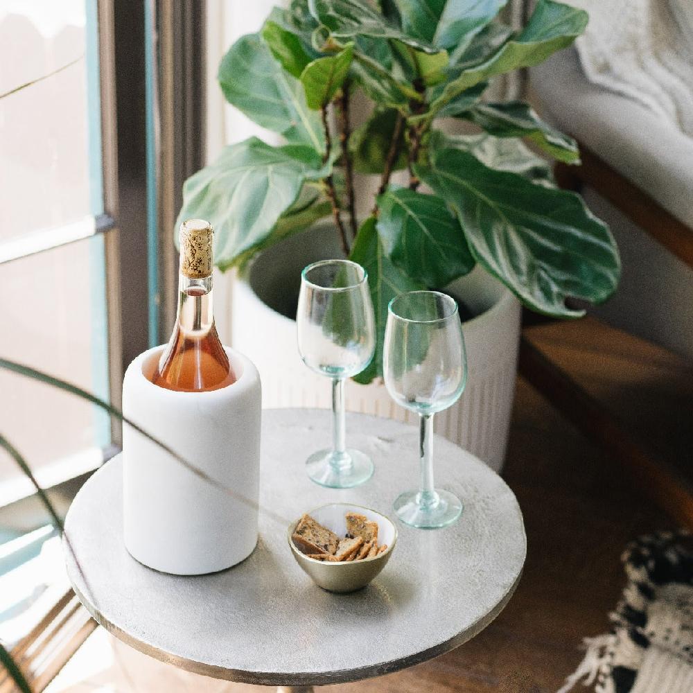 Be Home Premium Recycled White Wine Glass Set Of 4