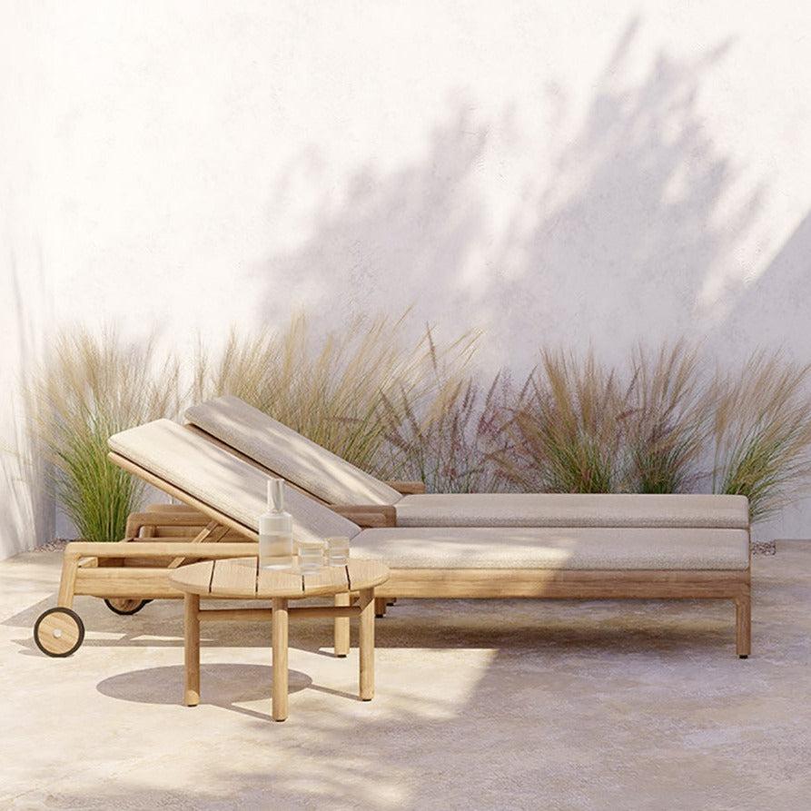 Be Home Quatro Solid Teak Outdoor Side Table