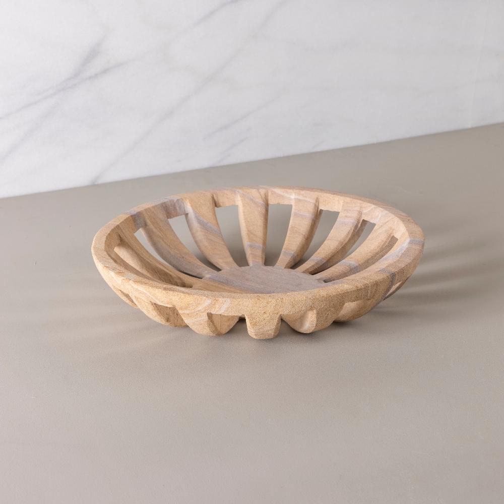 be home Rainbow Sandstone Bowl