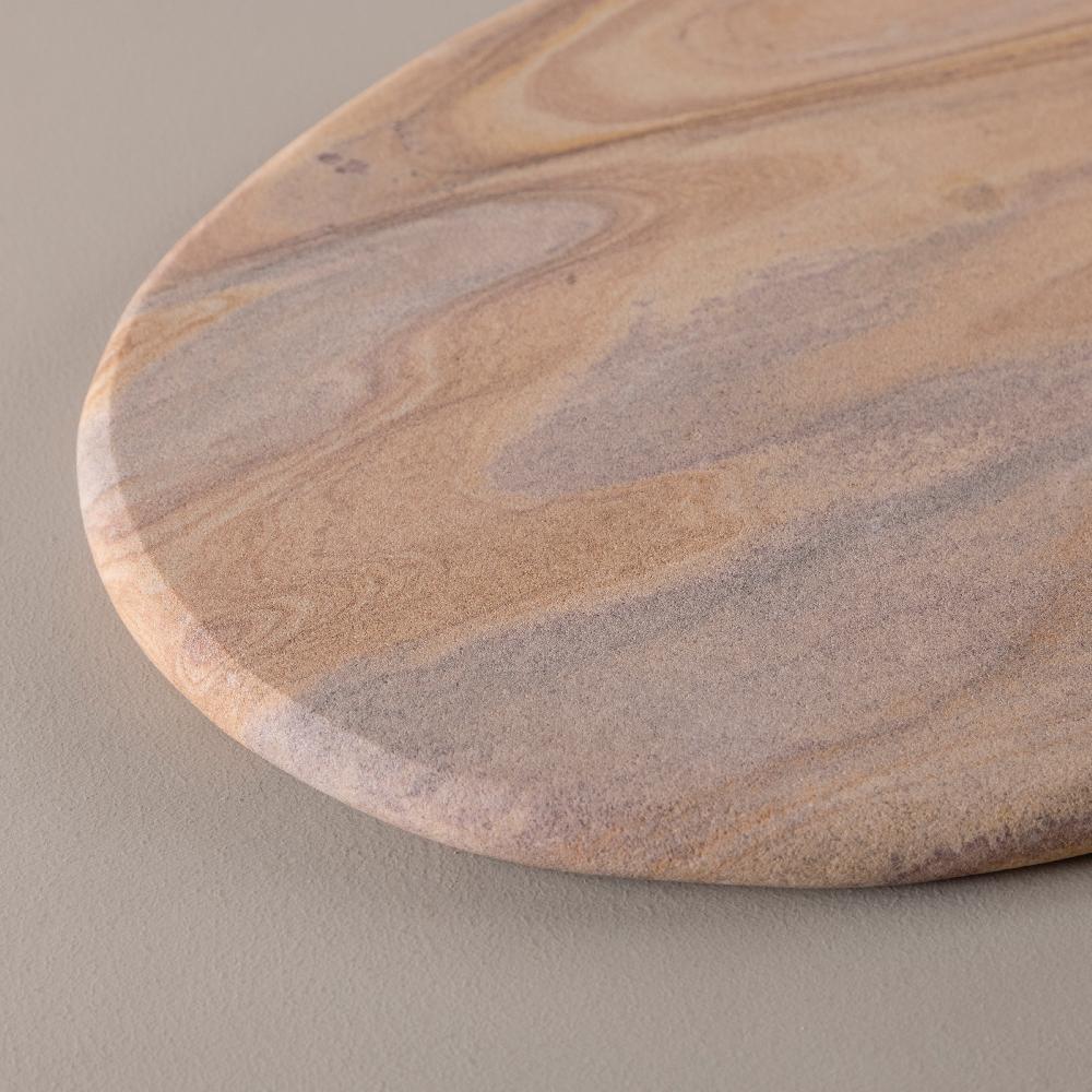 Be Home Rainbow Sandstone Pebble Board