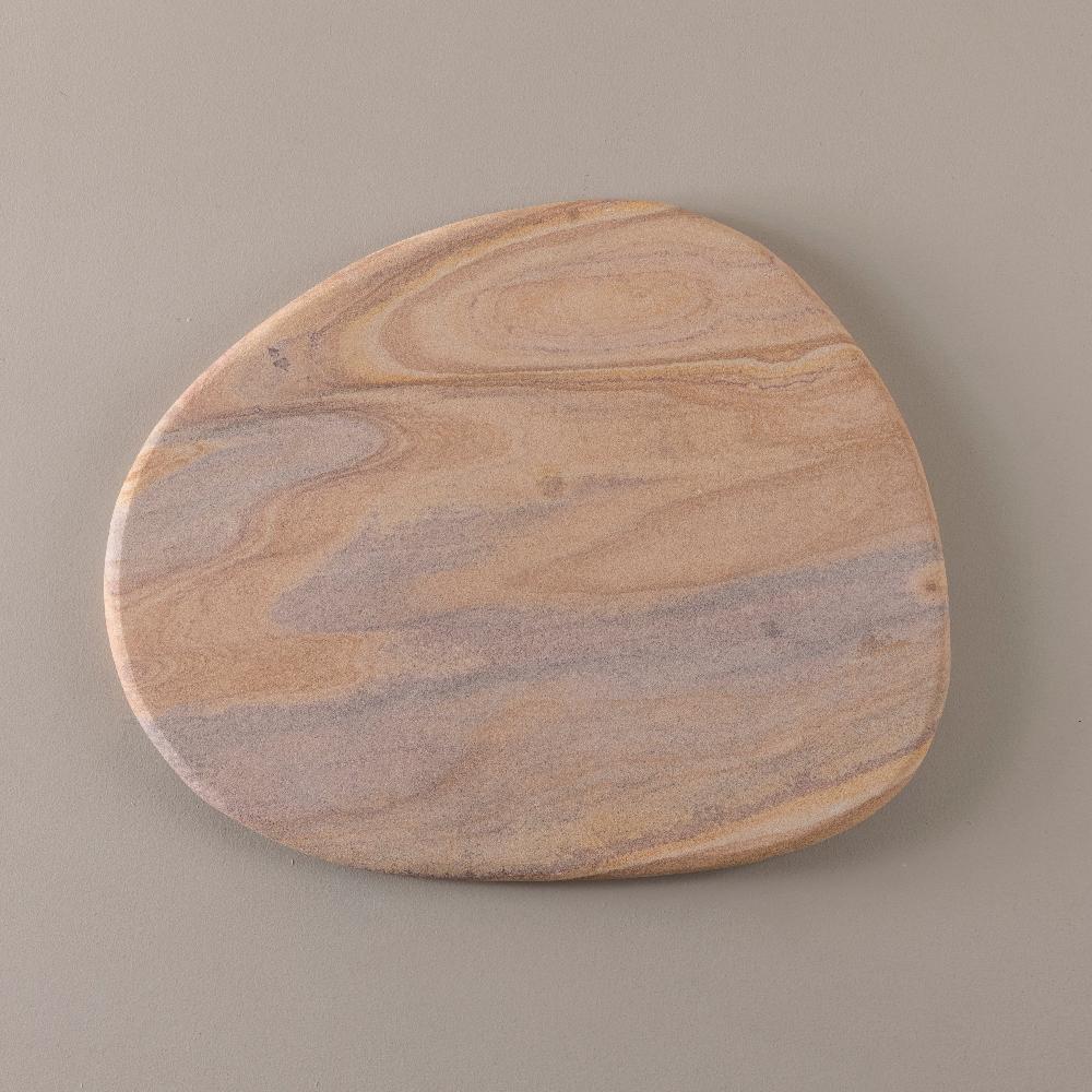 be home Rainbow Sandstone Pebble Board