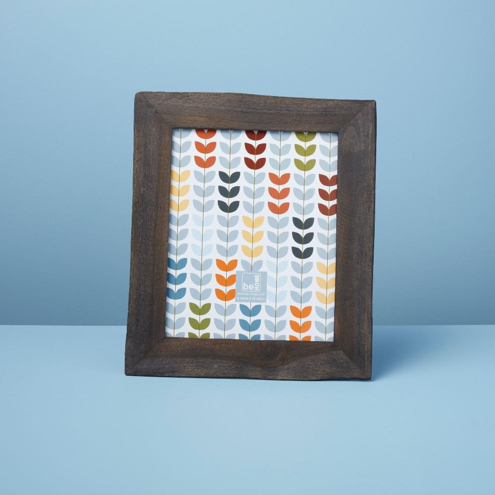 be home Reclaimed Wood Black Frame 8" x 10"