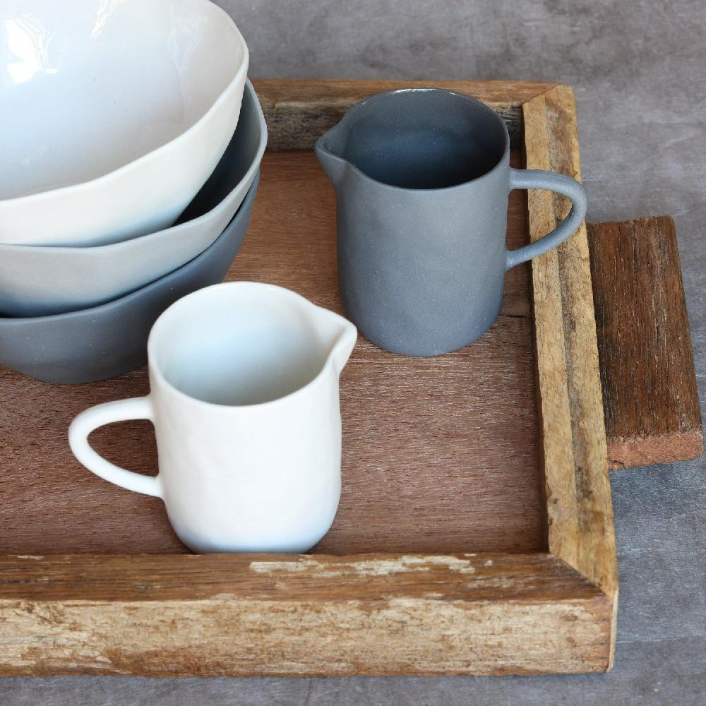 Be Home Reclaimed Wood Tray Square Small