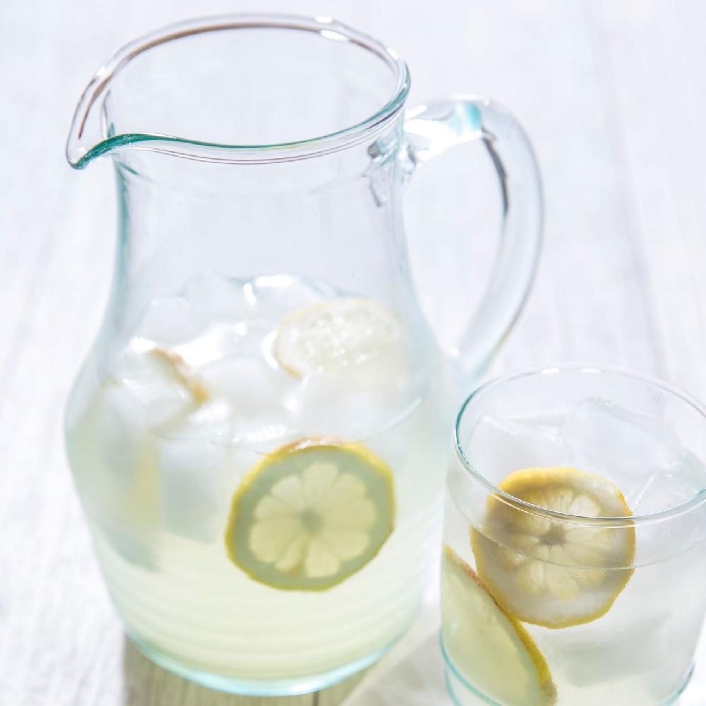 Be Home Recycled Glass Pitcher