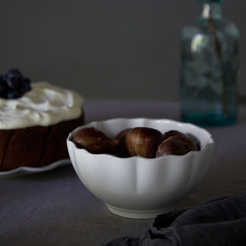 be home Rosa Soup / Cereal Bowl White Set of 4