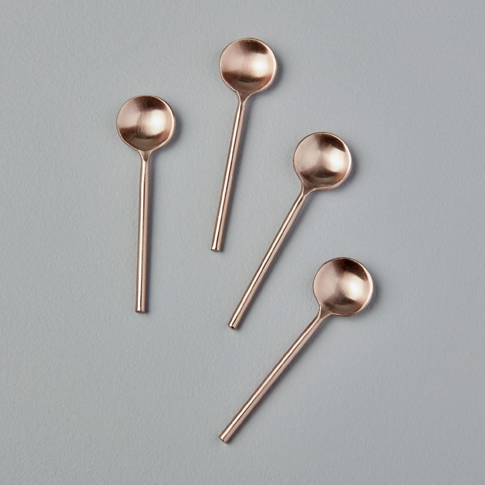 be home RosÃƒÂ© Mini Spoons Set of 4
