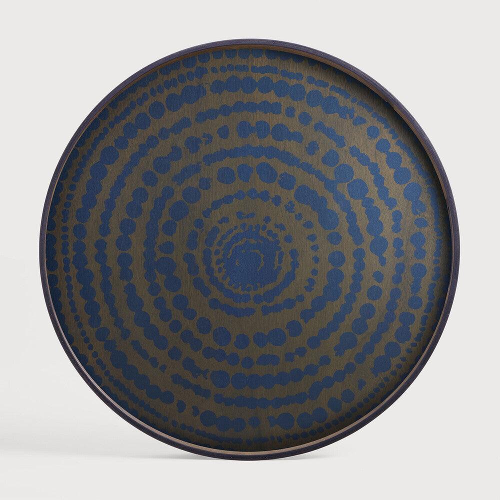 Be Home Round Beads Midnight Tray Extra Large