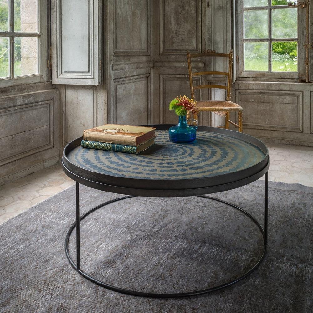 be home Round Beads Midnight Tray Extra Large