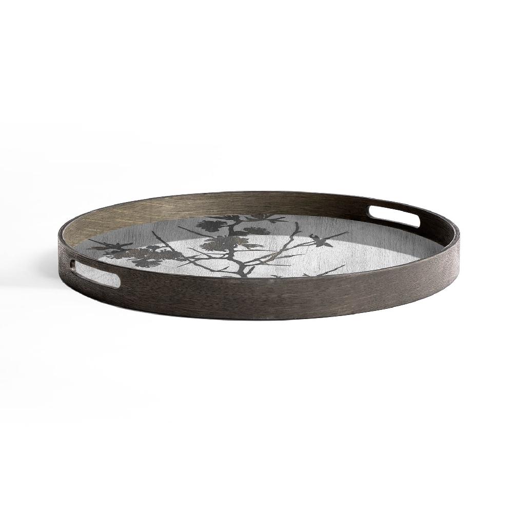 Be Home Round Blossom Tray Small