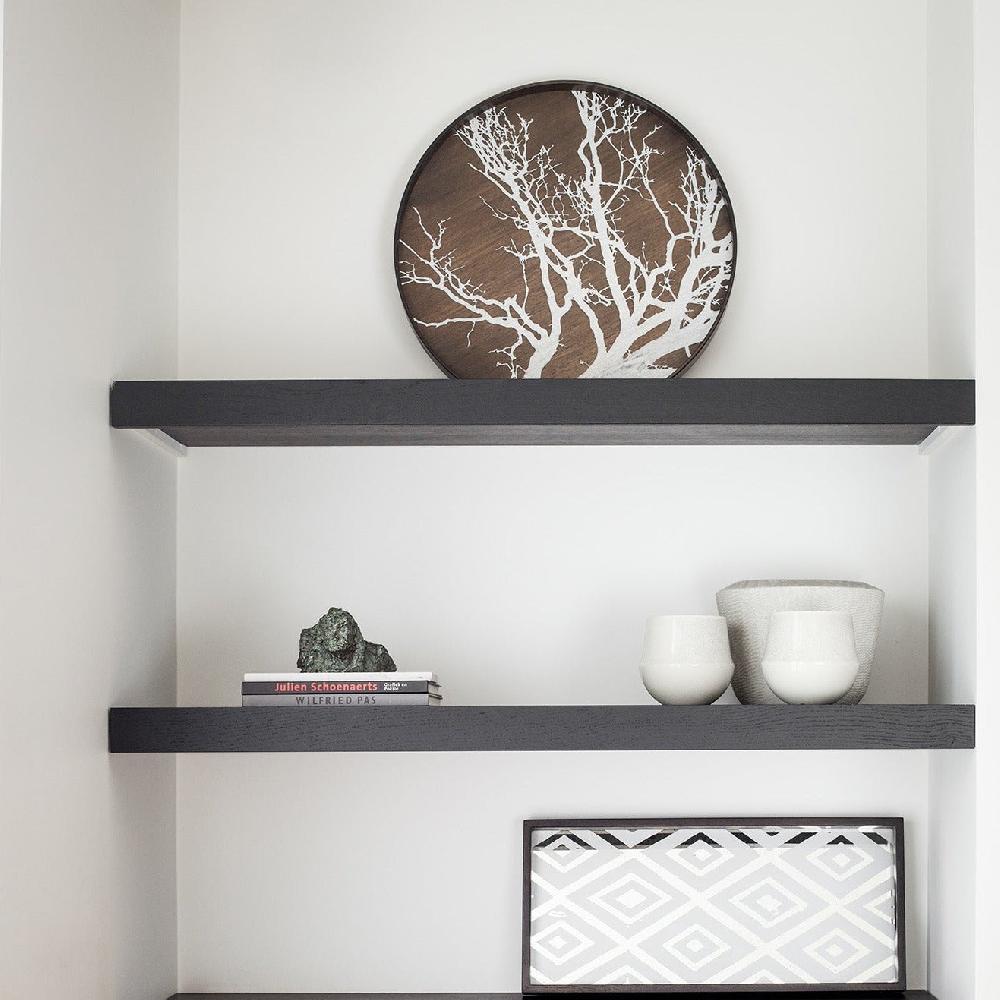 be home Round White Tree Tray Large