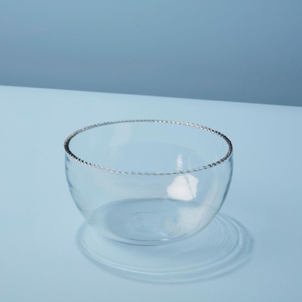 Be Home Ruffle Glass Bowl Small
