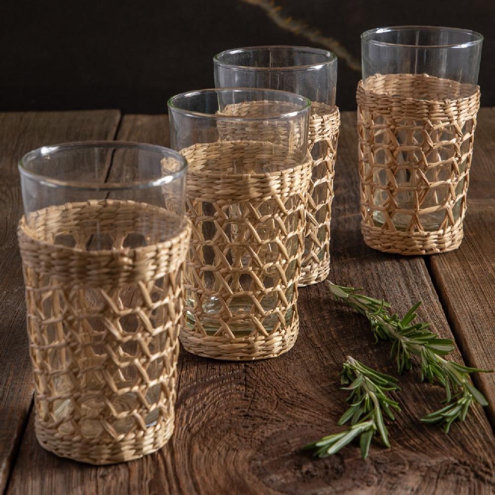 Be Home Seagrass Highball Set Of 6