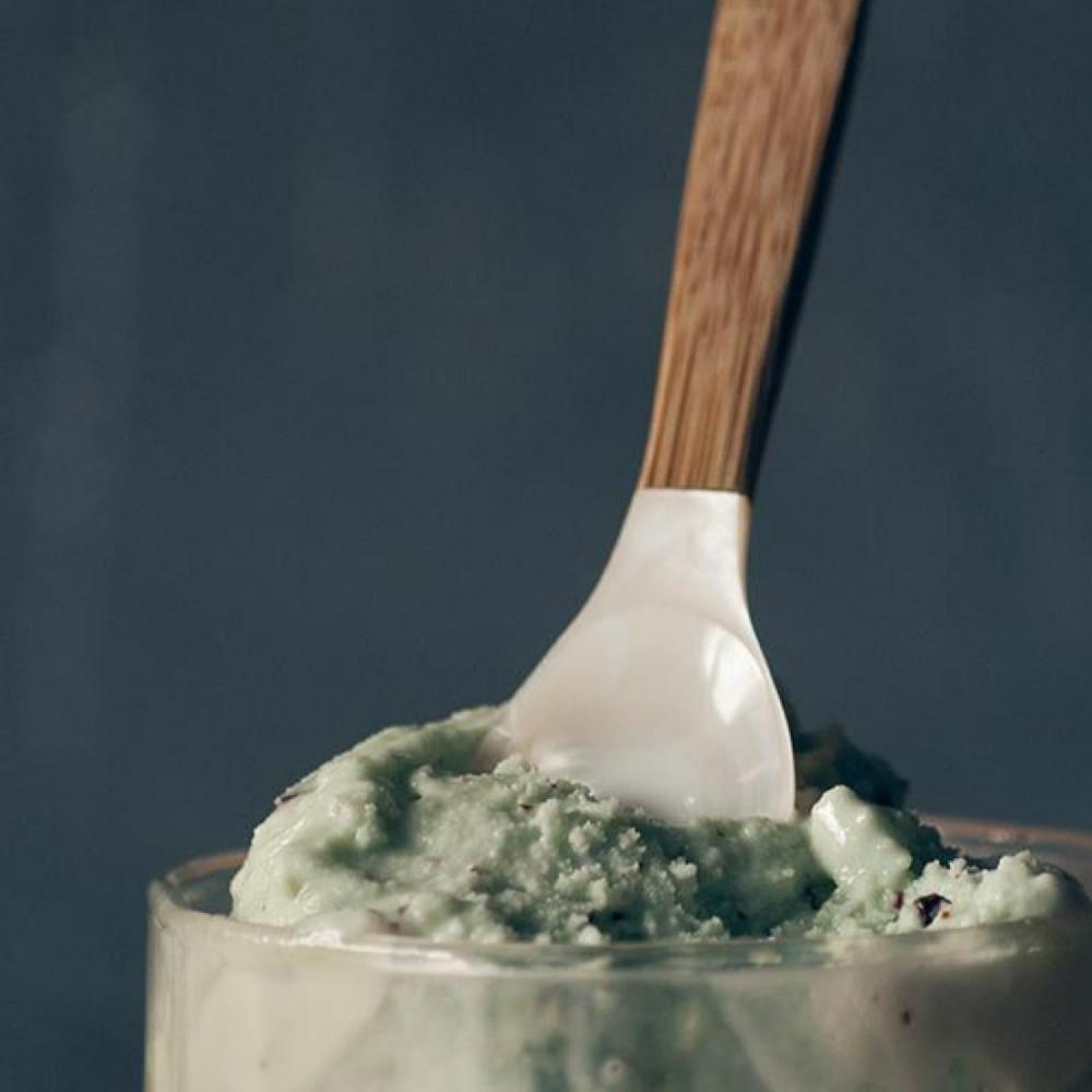 Be Home Seashell & Bamboo Spoons Small Set Of 4