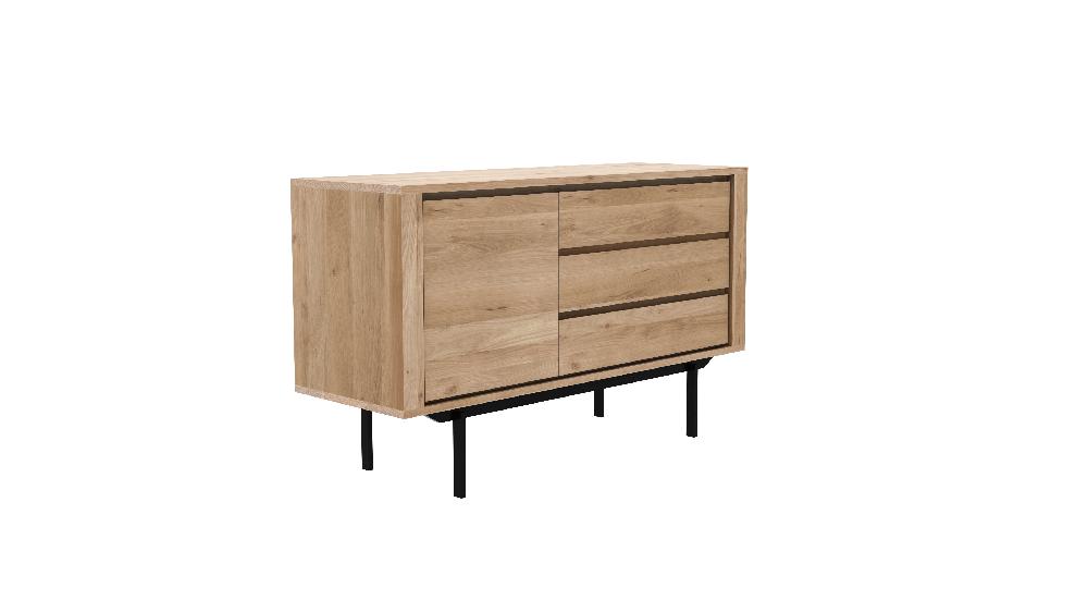 Be Home Shadow Sideboard 1 Door 3 Drawers