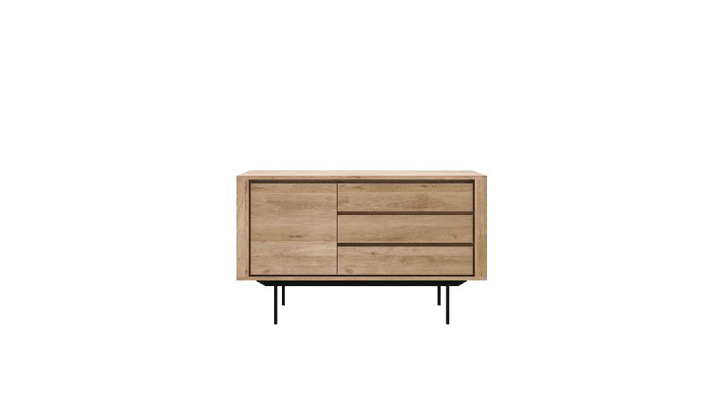 Be Home Shadow Sideboard 1 Door 3 Drawers