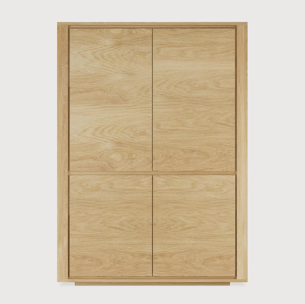 Be Home Shadow Solid Oak Cabinet