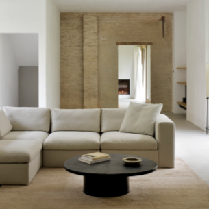 Be Home Slice Coffee Table Minerals Whisky Oval