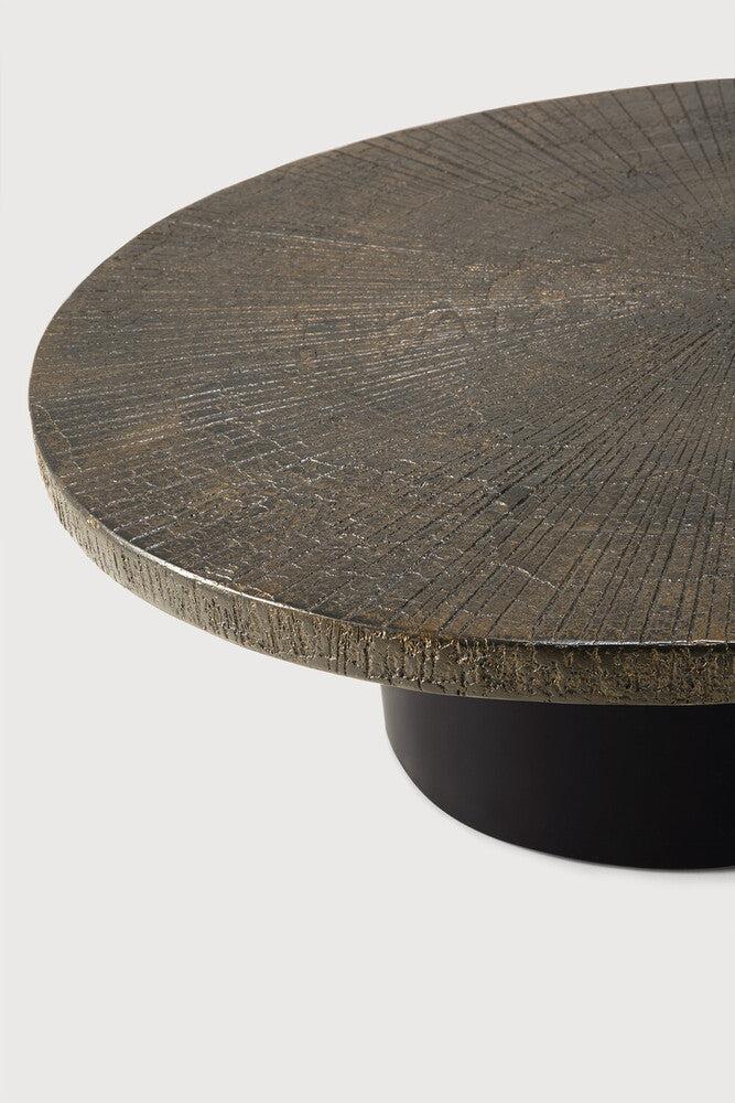Be Home Slice Coffee Table Minerals Whisky Oval