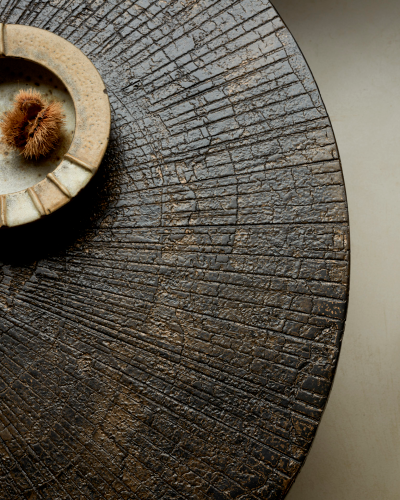 Be Home Slice Coffee Table Minerals Whisky Oval