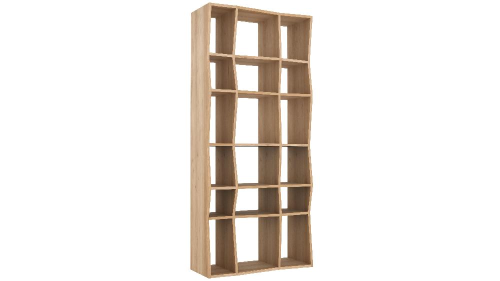 Be Home Solid Oak Z Rack Small