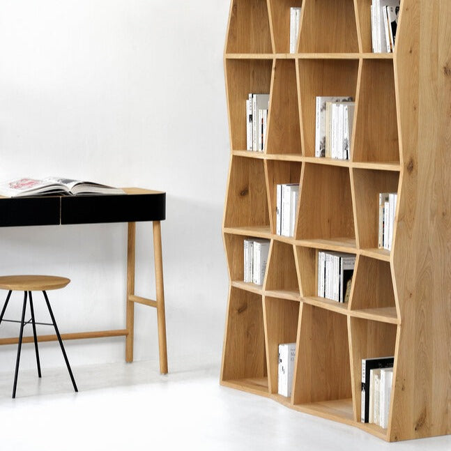 be home Solid Oak Z Rack Small